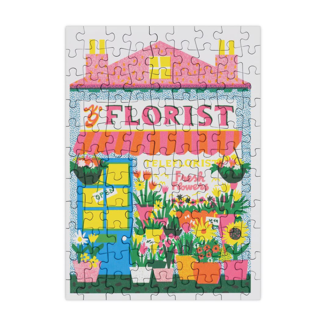 FLORIST 99 PIECE MINI JIGSAW PUZZLE