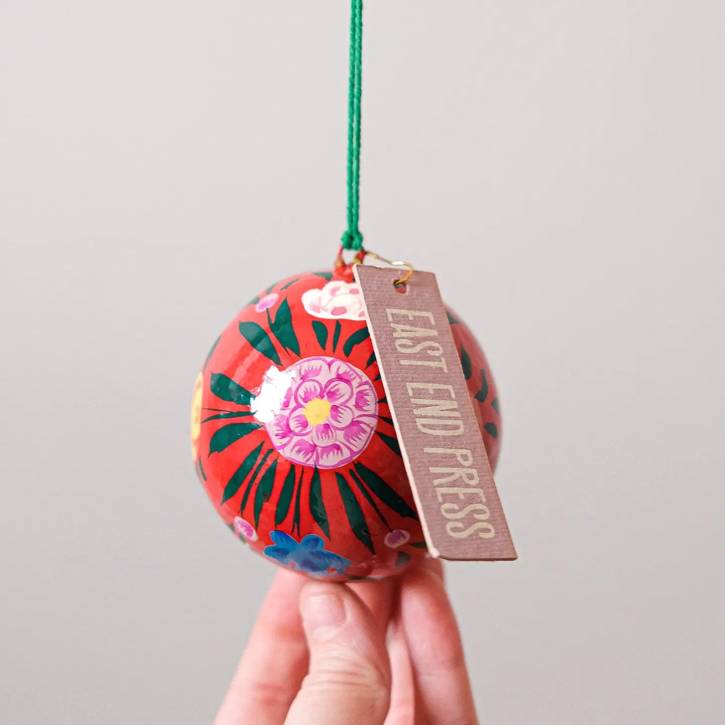 Red Bouquet Bauble