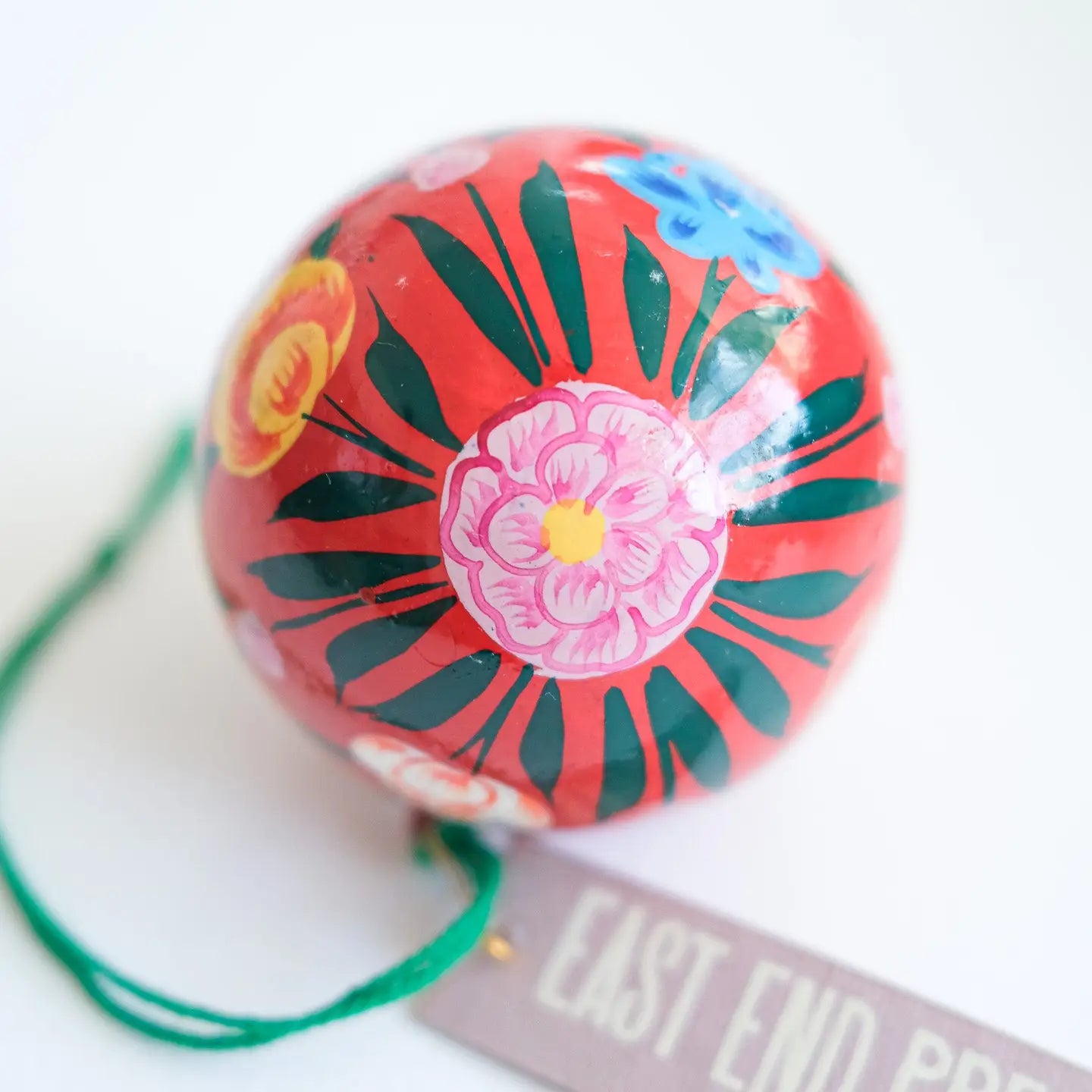 Red Bouquet Bauble