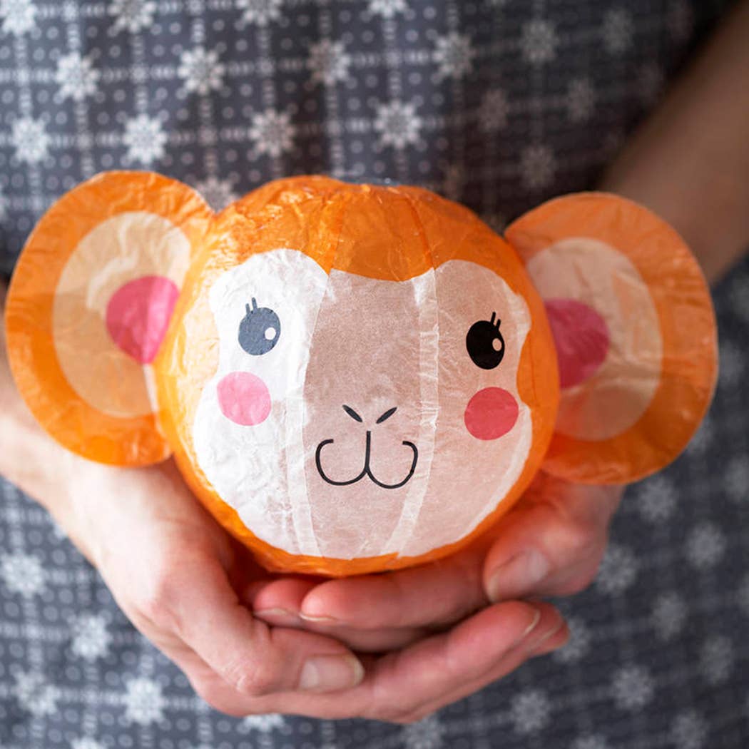 Japanese Paper Balloon - Pack of 6 - Monkey