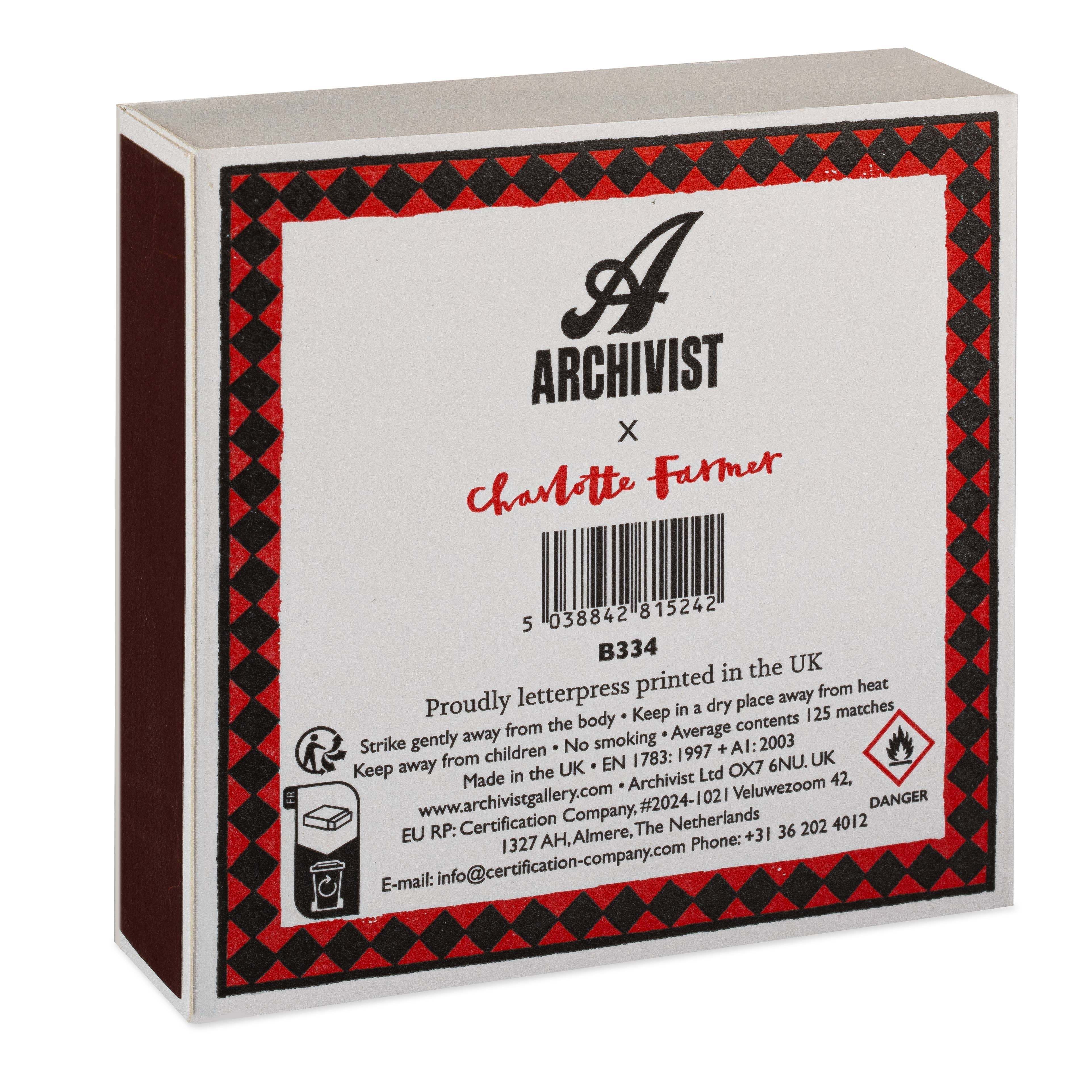 Staffordshire Figure | Square Matchboxes