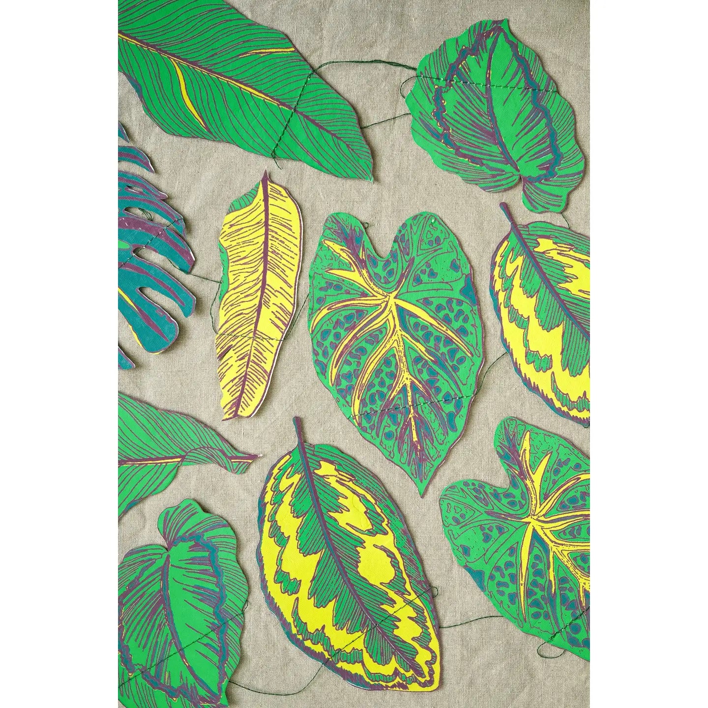 Leaves Sewn Garland