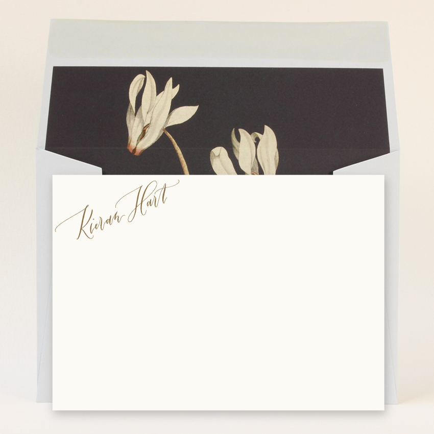 Bespoke Calligraphy Luxury Correspondence