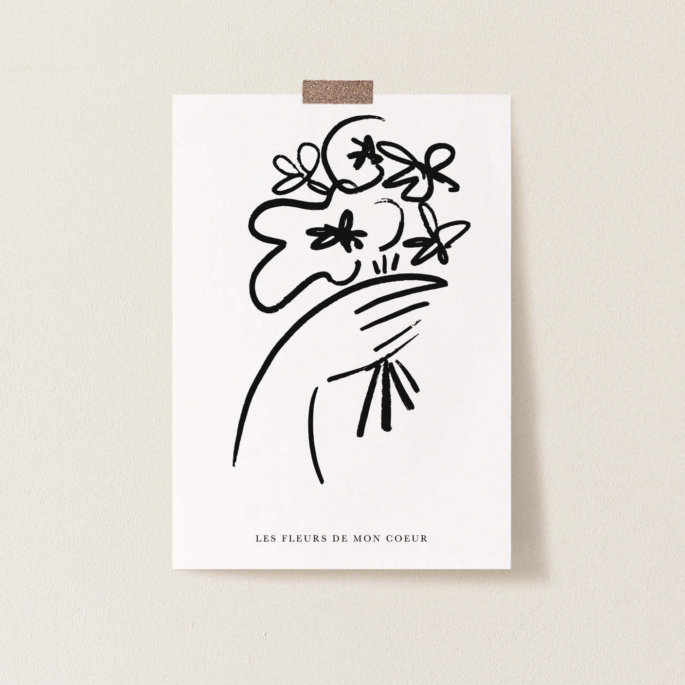 Les Fleurs Print