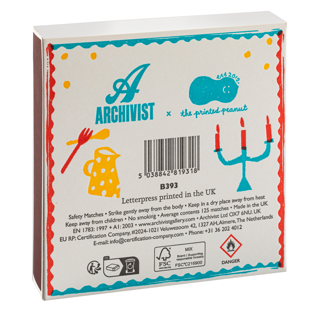 Picnic Party | Square - Safety Matches